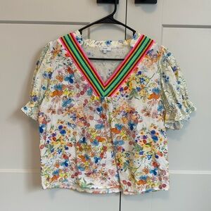 Voy colorful spring top